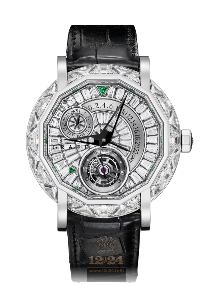 Graff MasterGraff Watch MG47WG_bf_front-1a 47 mm Platinum Case Silver Dial