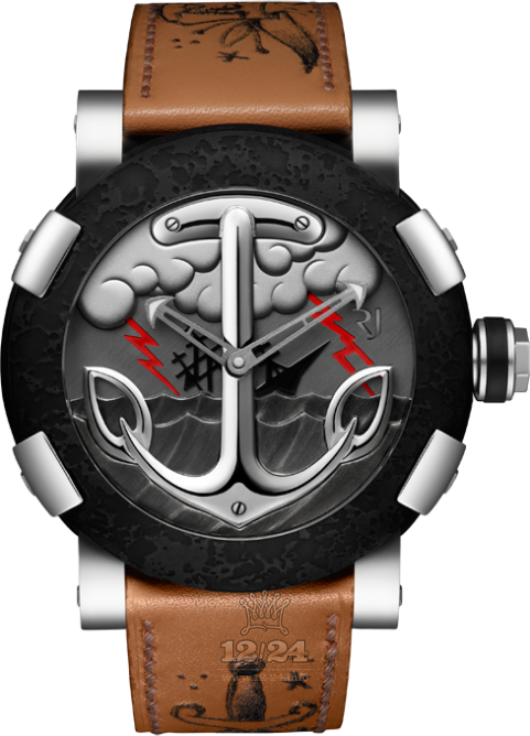 Romain Jerome Collaborations Watch RJ.T.AU.TT.001.02 50 mm Stainless steel PVD coating Case