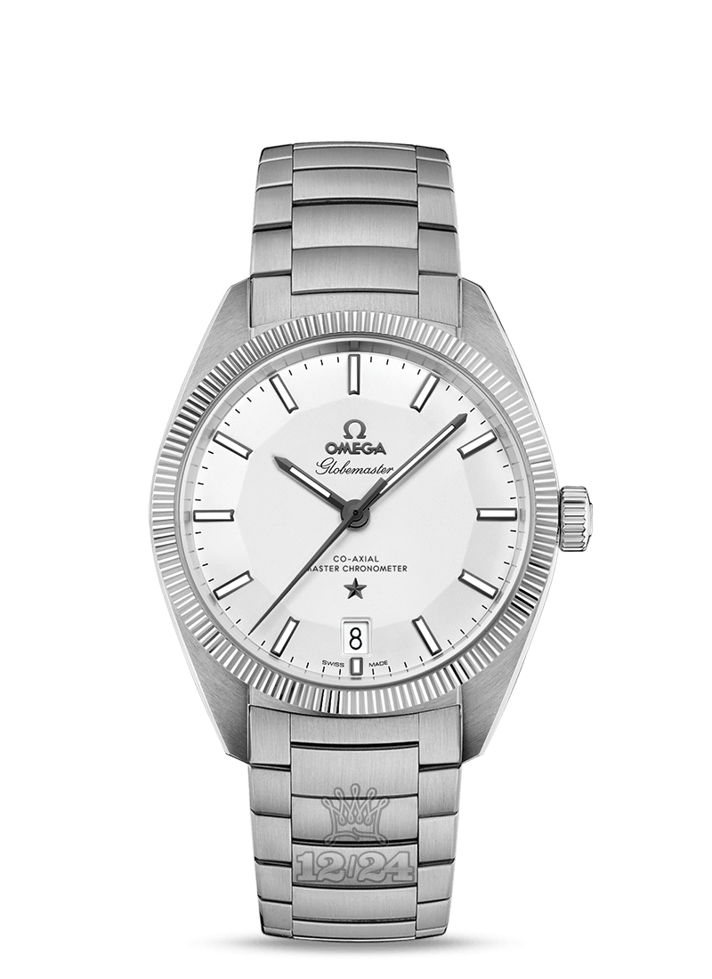 Omega Globemaster Watch 130.30.39.21.02.001 39 mm Stainless steel Case Silver Dial