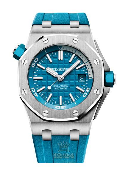 Audemars Piguet Royal Oak Offshore Watch 15710ST.OO.A032CA.01 42 mm Stainless steel Case Blue Dark blue Dial