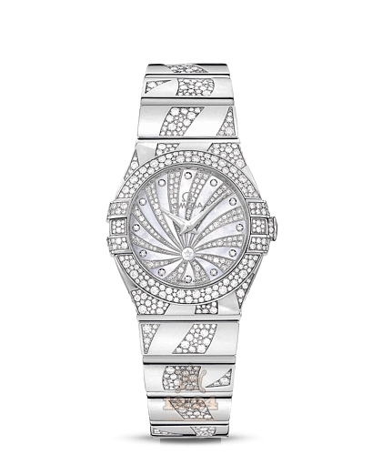 Omega Constellation Watch 123.55.27.60.55.012 27 mm White gold Case White Dial