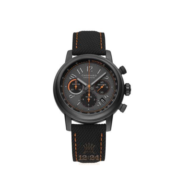 Chopard Mille Miglia Watch 168589-3036 42 mm Stainless steel DLC coating Case Black Dial