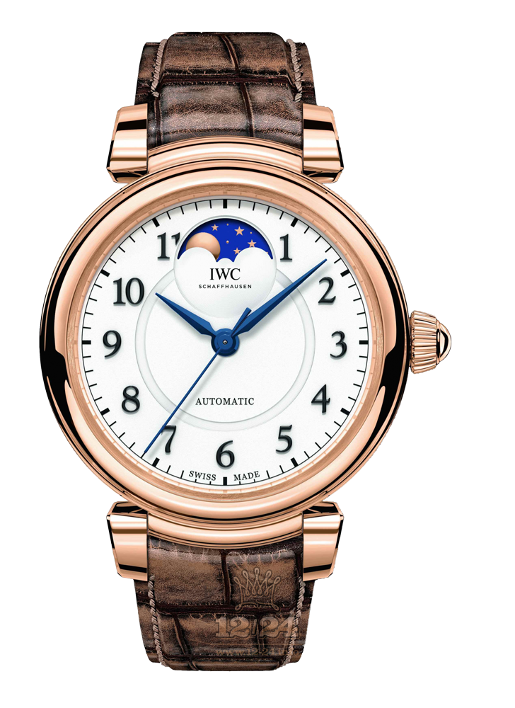 IWC Da Vinci Watch IW459308 36 mm Pink gold Case Silver Dial