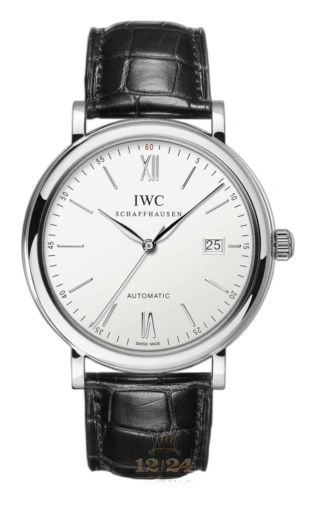 IWC Portofino Watch IW356501 40 mm Stainless steel Case Silver Dial