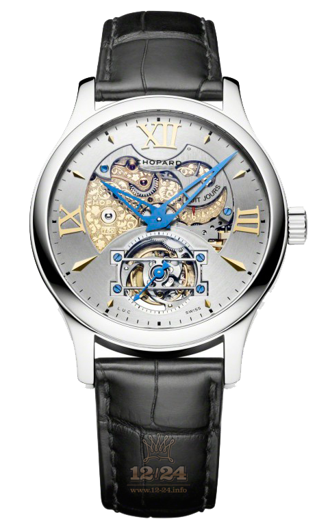 Chopard L.U.C Watch 161911-1001 43 mm White gold Case Silver Dial