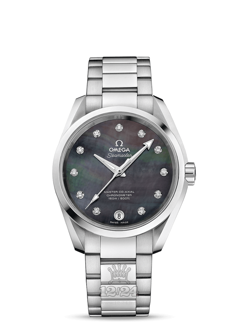 Omega Aqua Terra 150 M Watch 231.10.39.21.57.001 38 mm Stainless steel Case Gray Dial