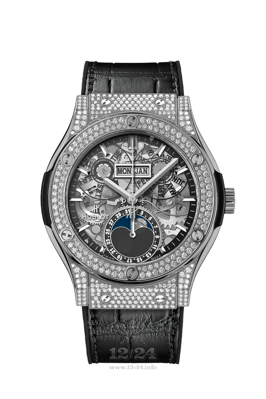 Hublot Classic Fusion Watch 547.NX.0170.LR.1704 42 mm Titanium Case