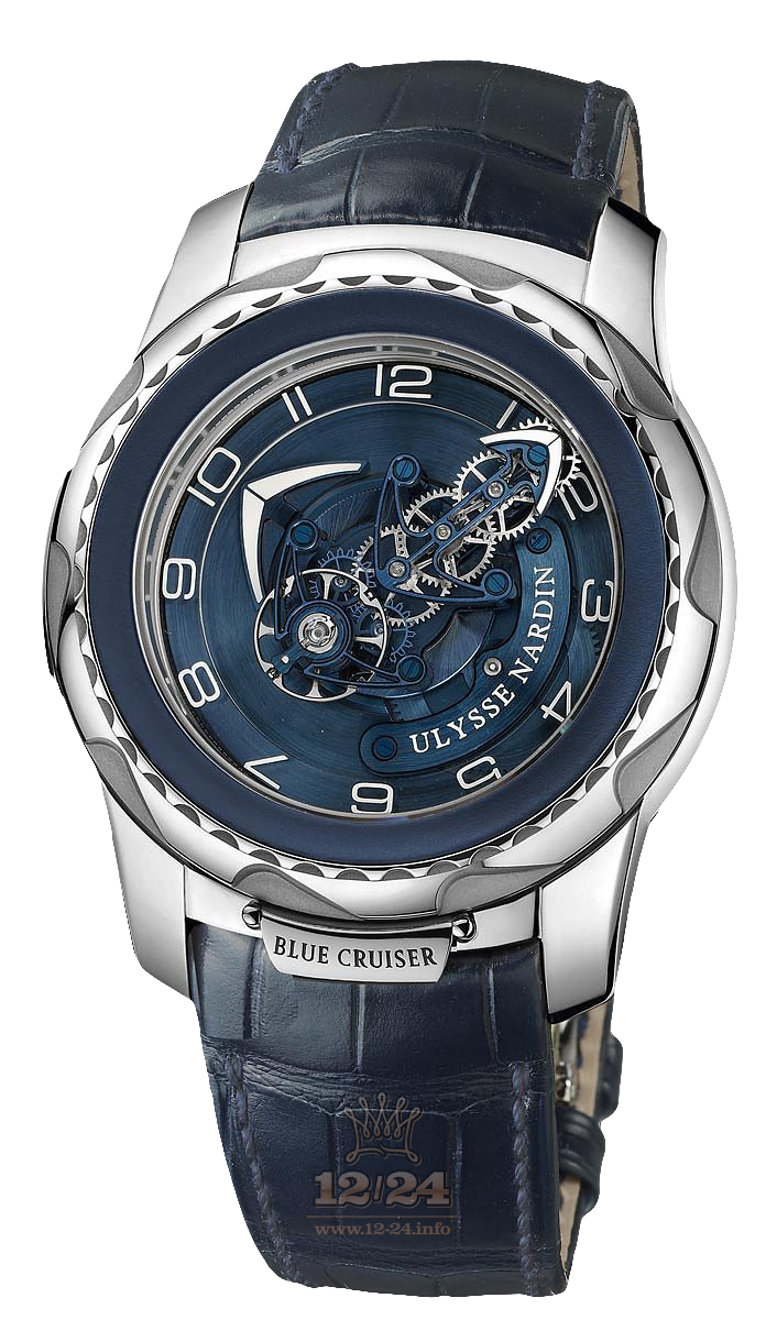 Ulysse Nardin Freak Watch 2050-131/03 45 mm White gold Case Dark blue Dial