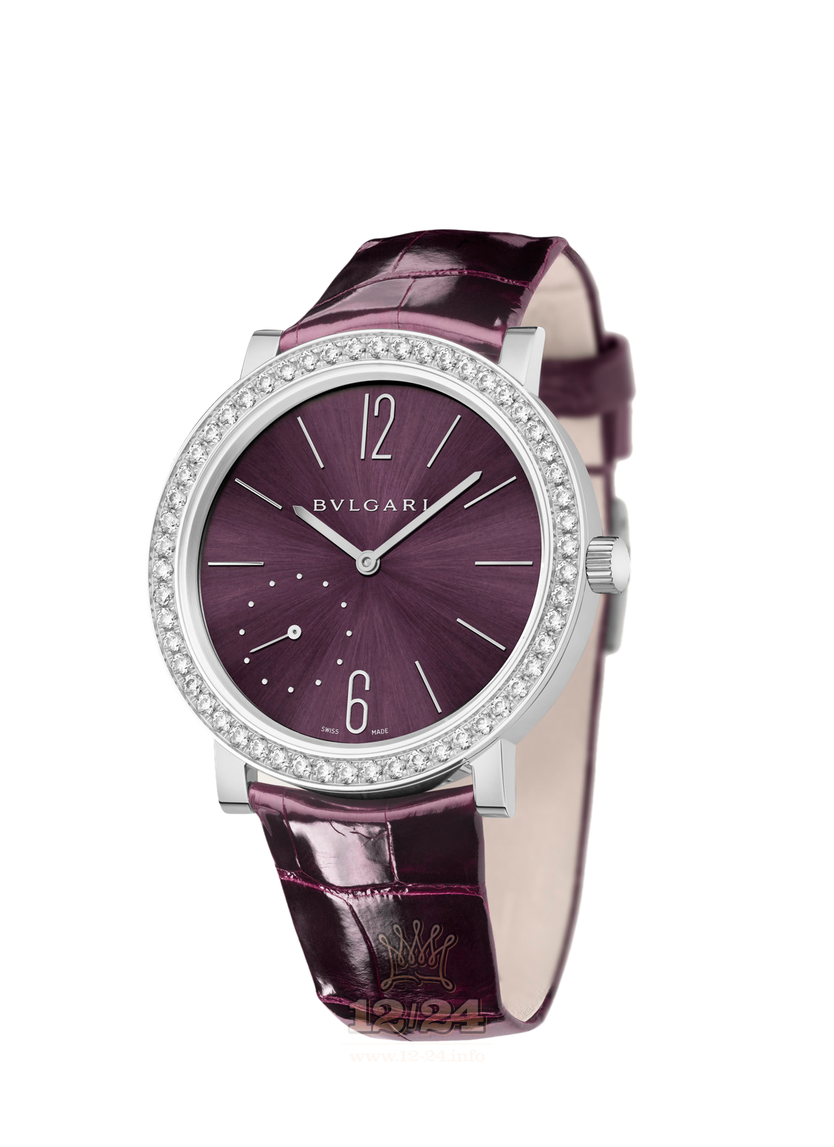 Bvlgari Bvlgari Bvlgari Watch 102631 BBLW41C7GDLXT 41 mm White gold Case Purple Dial