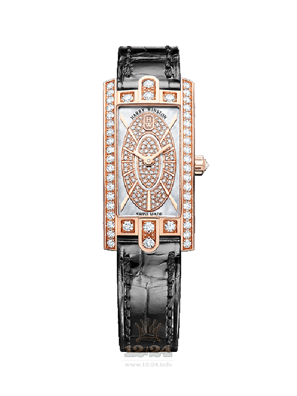 Harry Winston The Avenue Collection Watch AVCQHM16RR045 32 mm Pink gold Case White Dial
