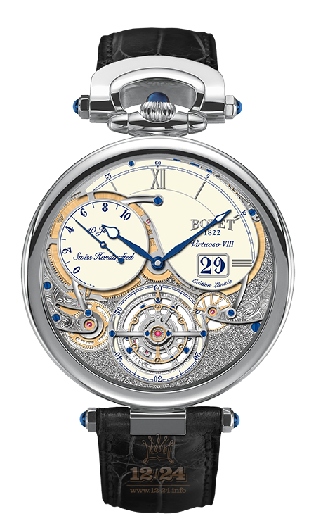 Bovet Fleurier Grandes Complications Watch T10GD006 44 mm White gold Case White Dial