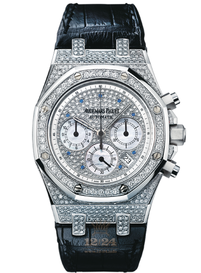 Audemars Piguet Royal Oak Watch 26068BC.ZZ.D002CR.01 39 mm White gold Case Silver Dial