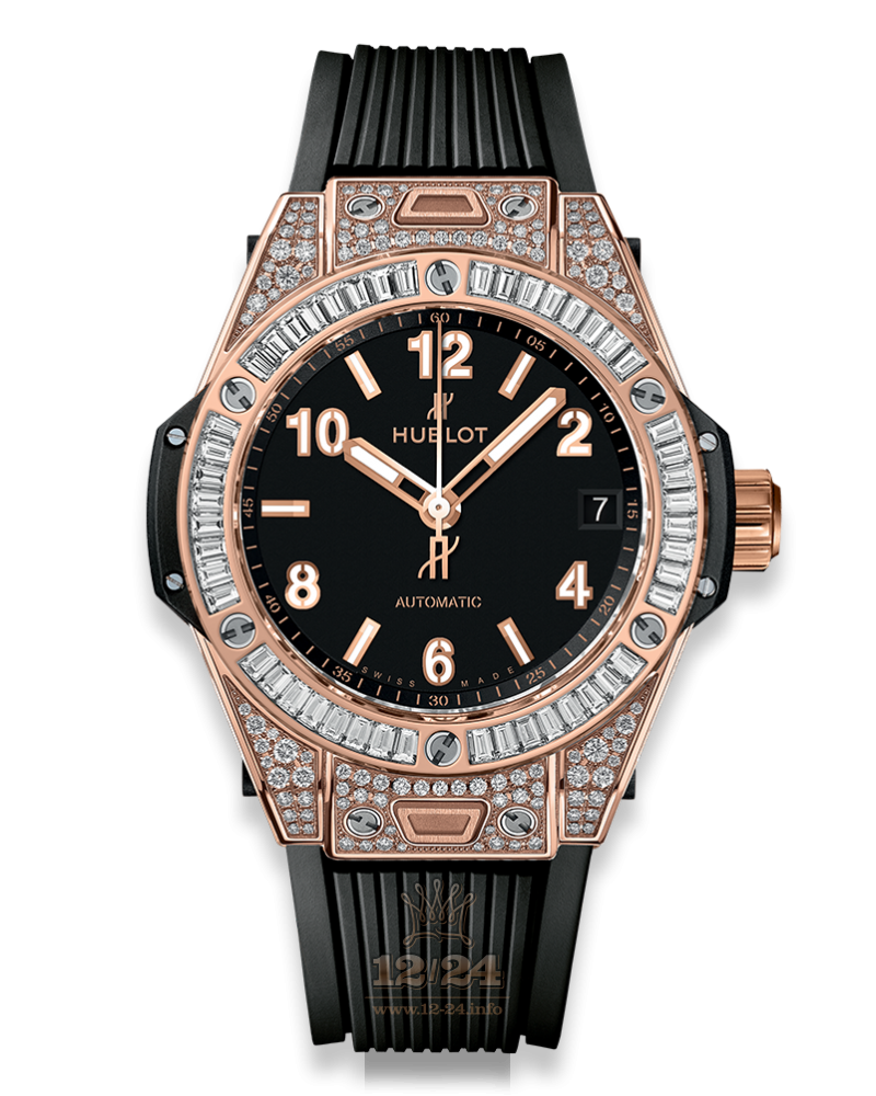 Hublot Big Bang Watch 465.OX.1180.RX.0904 Pink gold Case Black Dial