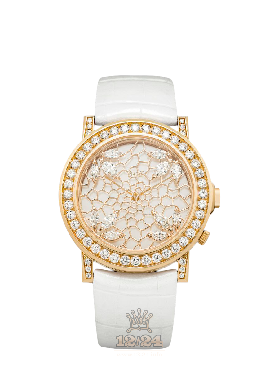 Piaget Altiplano Watch G0A42061 38 mm Pink gold Case White Golden Dial
