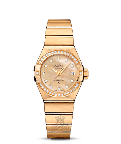 Omega Constellation Watch 123.55.27.20.57.002 27 mm Yellow gold Case