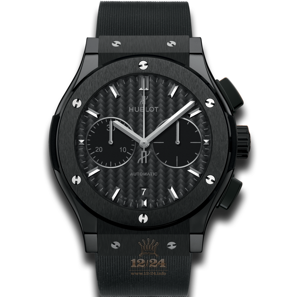 Hublot Classic Fusion Watch 521.CM.1771.RX 45 mm Ceramics Case Black Dial