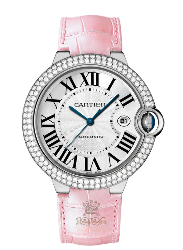 Cartier Ballon Bleu de Cartier Watch WE900951 42 mm White gold Case Silver Dial