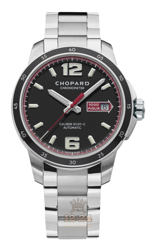 Chopard Classic Racing Watch 158565-3001 43 mm Stainless steel Case Black Dial
