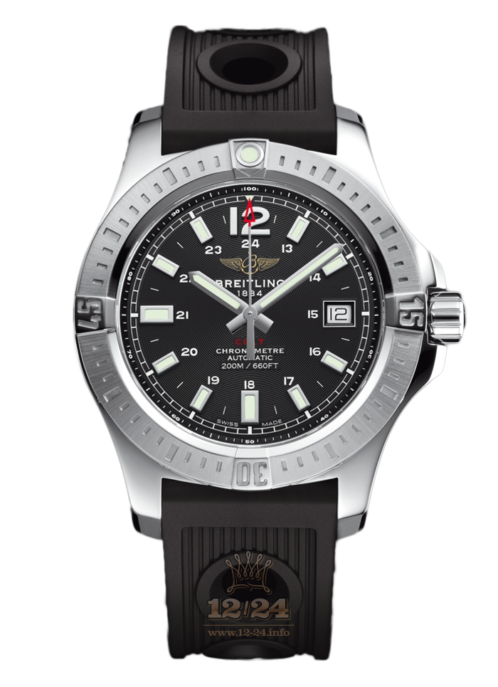 Breitling Colt Watch A1731311|BE90|202S|A18D.2 41 mm Stainless steel Case Black Dial