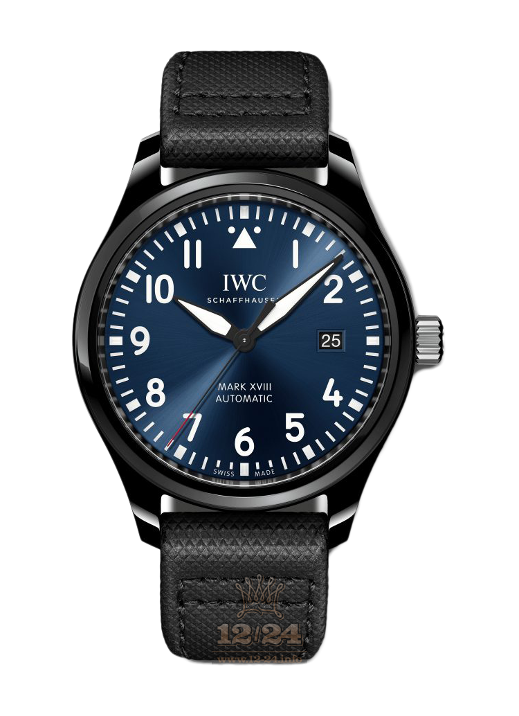 IWC Pilot s Watches Watch IW324703 41 mm Ceramics Case Dark blue Dial