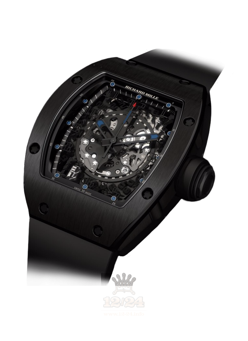 Richard Mille Men's Collection Watch RM 010 Chronopassion 48 mm Titanium Case