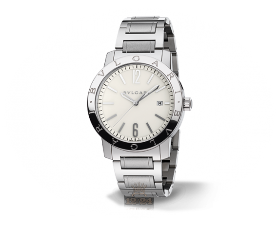 Bvlgari Bvlgari Bvlgari Watch 102055 BB41WSSD 41 mm Stainless steel Case White Silver Dial