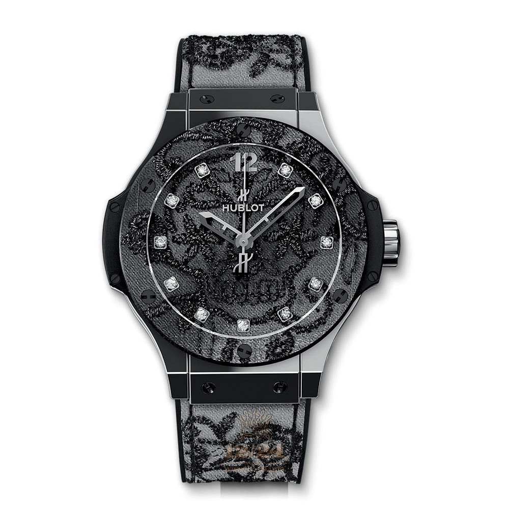 Hublot Big Bang Watch 343.SS.6570.NR.BSK16 41 mm Stainless steel Case Black Silver Dial