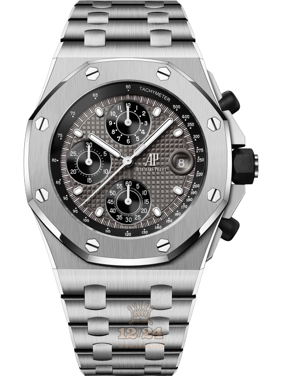 Audemars Piguet Royal Oak Offshore Watch 26238TI.OO.2000TI.01 42 mm Titanium Case Gray Dial