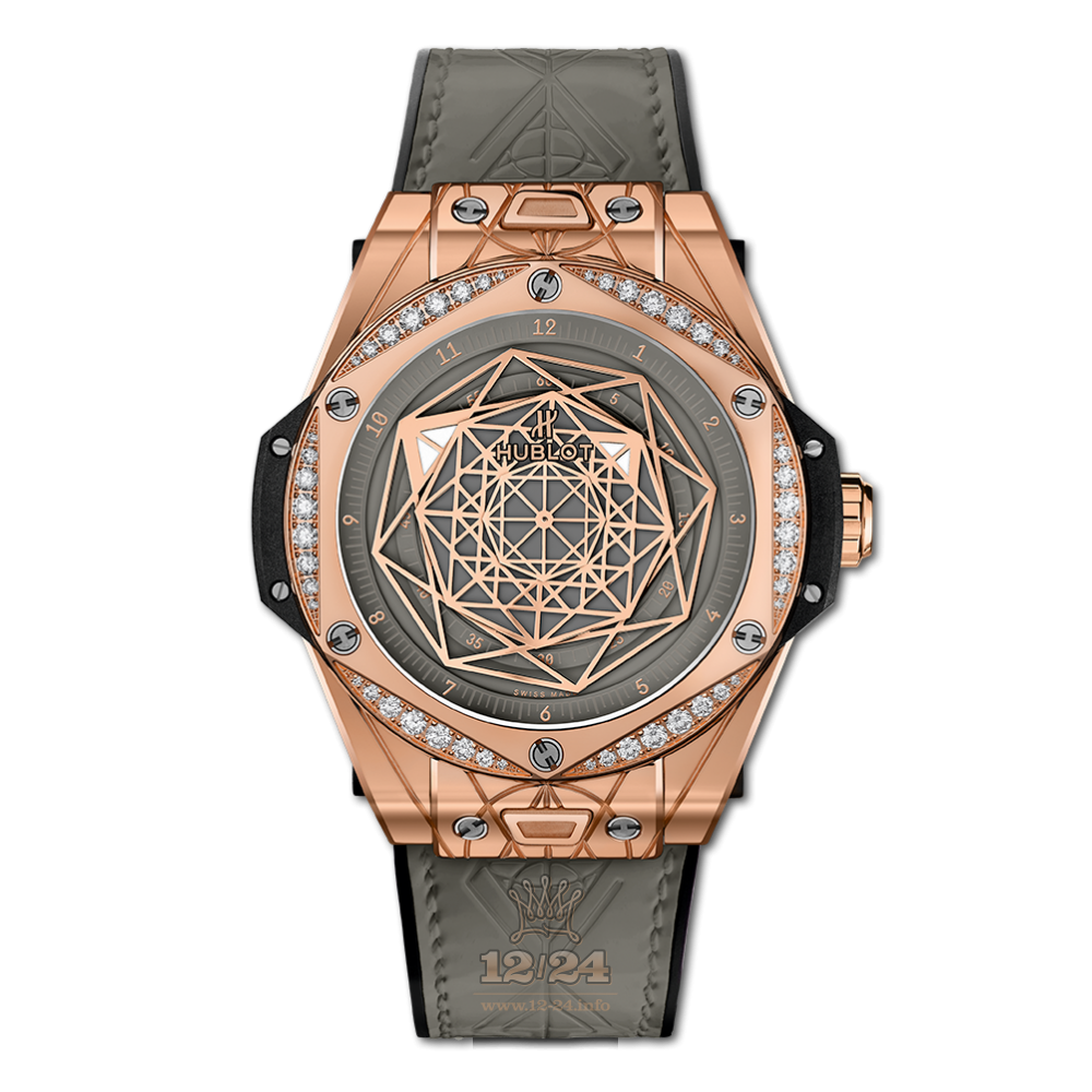 Hublot Big Bang Watch 465.OS.7048.VR.1204.MXM20 39 mm Red gold Case Gray Dial