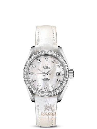 Omega Aqua Terra 150 M Watch 231.18.30.20.55.001 30 mm Stainless steel Case White Dial