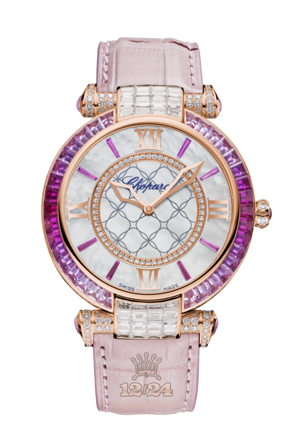 Chopard Imperiale Watch 384239-5010 40 mm Pink gold Case White Dial