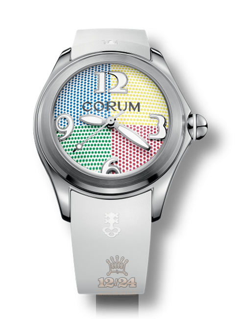 Corum Bubble Watch L082/03298 47 mm Stainless steel Case White Dial