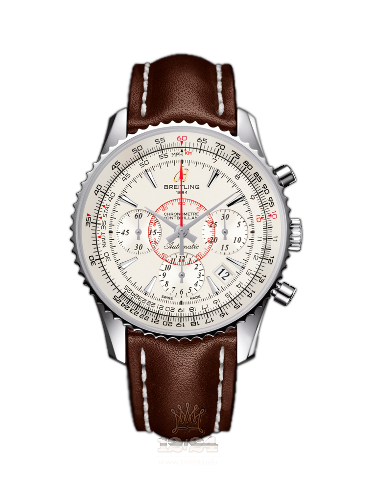 Breitling Montbrillant Watch AB013012/G709/431X/A18BA.1 40 mm Stainless steel Case Silver Dial