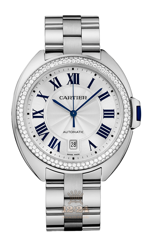 Cartier Cle de Cartier Watch WJCL0008 40 mm White gold Case Silver Dial