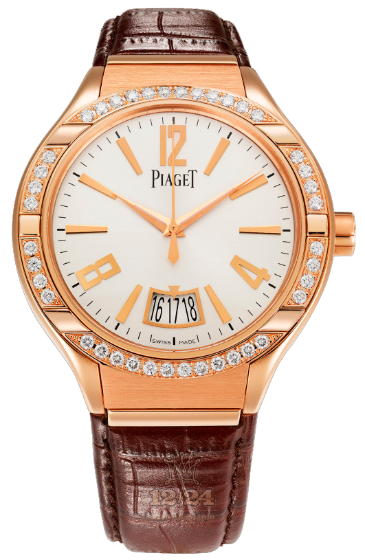 Piaget Piaget Polo Watch G0A38159 43 mm Pink gold Case Silver Dial