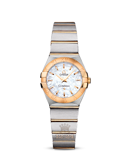Omega Constellation Watch 123.20.24.60.05.002 24 mm Steel / Yellow gold Case White Dial