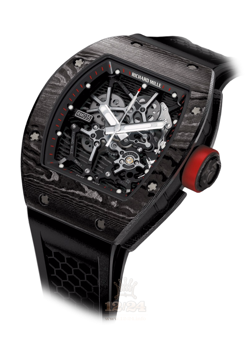 Richard Mille Men's Collection Watch RM035 CA 01/35 Ultimate 48 mm Carbon Case