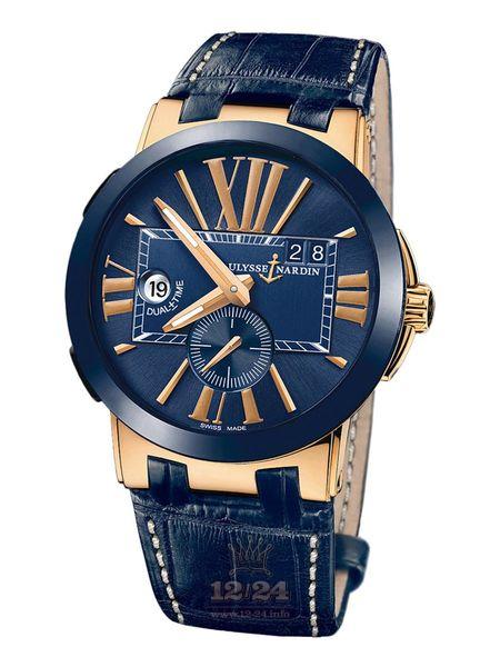 Ulysse Nardin Functional Watch 246-00/43 43 mm Pink gold Ceramics Case Dark blue Dial