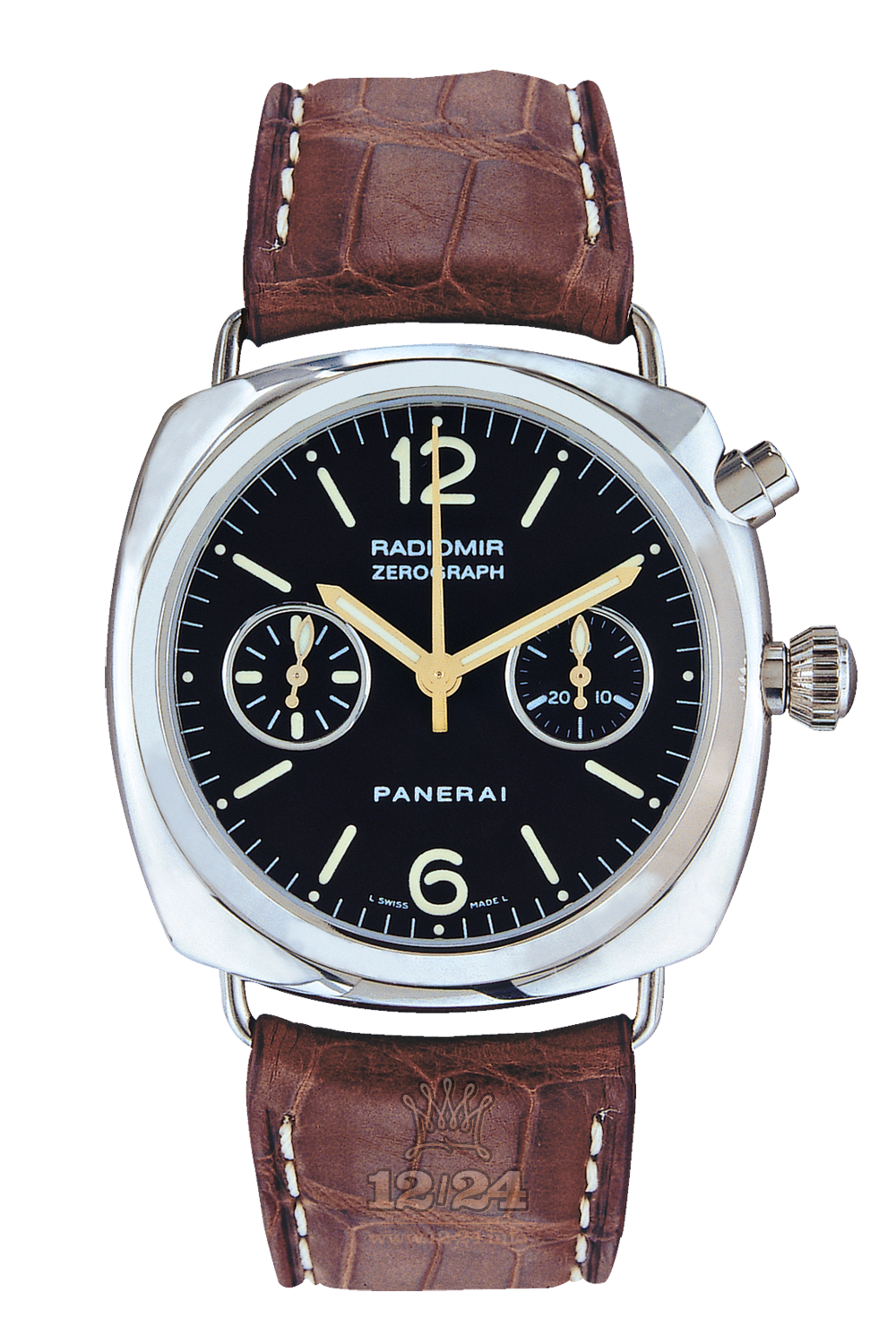 Panerai Radiomir Watch PAM00067 42 mm White gold Case Black Dial