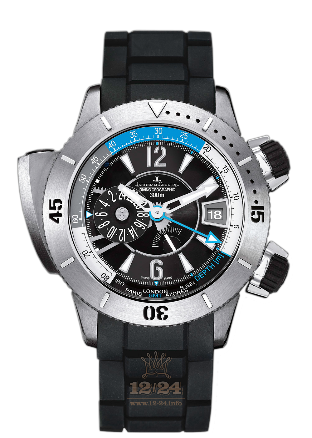 Jaeger-LeCoultre Master Extreme Watch 185T770 46 mm Titanium Case Black Dial