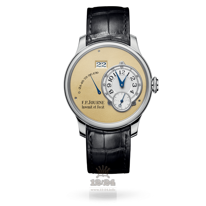 F.P.Journe Limited Series Watch automatique 40 mm Platinum Case Yellow Dial