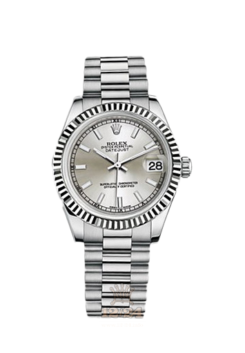 Rolex Datejust Watch 178279-0020 31 mm White gold Case Silver Dial
