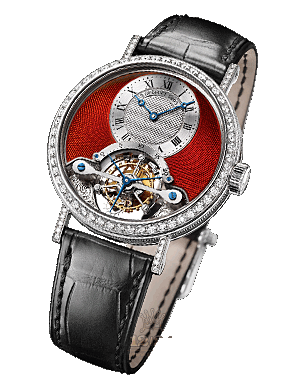 Breguet Classique Complications Watch 3358BB/2P/986 DD0D 35 mm White gold Case Red Dial