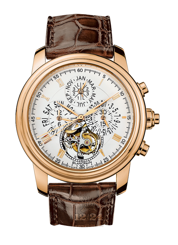 Blancpain Le Brassus Watch 4289Q-3642-55B 42 mm Red gold Case White Dial