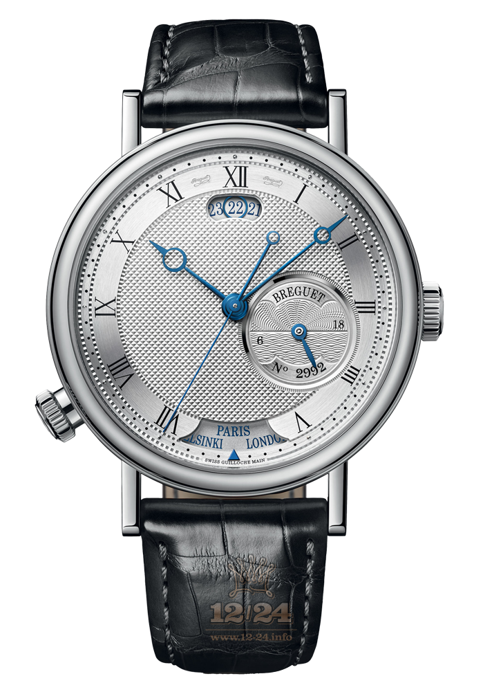 Breguet Classique Watch 5727BB/12/9ZU 43 mm White gold Case Silver Dark blue Dial