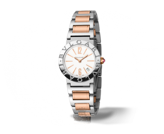 Bvlgari Bvlgari Bvlgari Watch 102267 BBL26WSSPGD 26 mm Steel / Pink gold Case White Dial