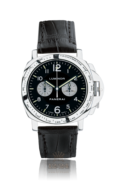 Panerai 2004 Watch PAM00189 40 mm White gold Case Black Dial