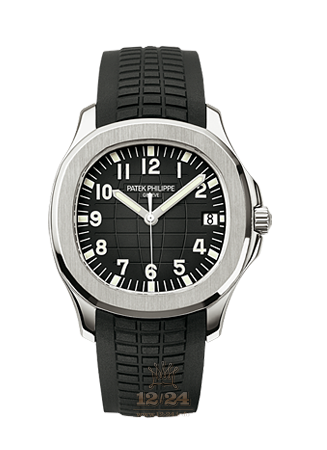 Patek Philippe Aquanaut Watch 5167A-001 40 mm Stainless steel Case Black Dial