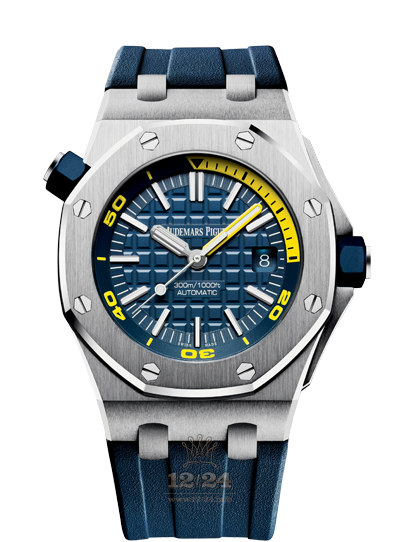 Audemars Piguet Royal Oak Offshore Watch 15710ST.OO.A027CA.01 42 mm Stainless steel Case Dark blue Dial