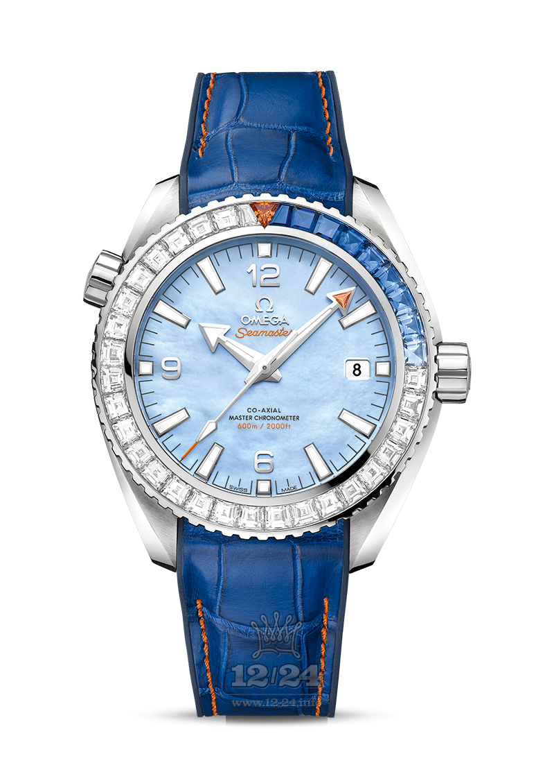Omega Planet Ocean 600 M Watch 215.58.44.21.07.001 40 mm White gold Case Dark blue Dial